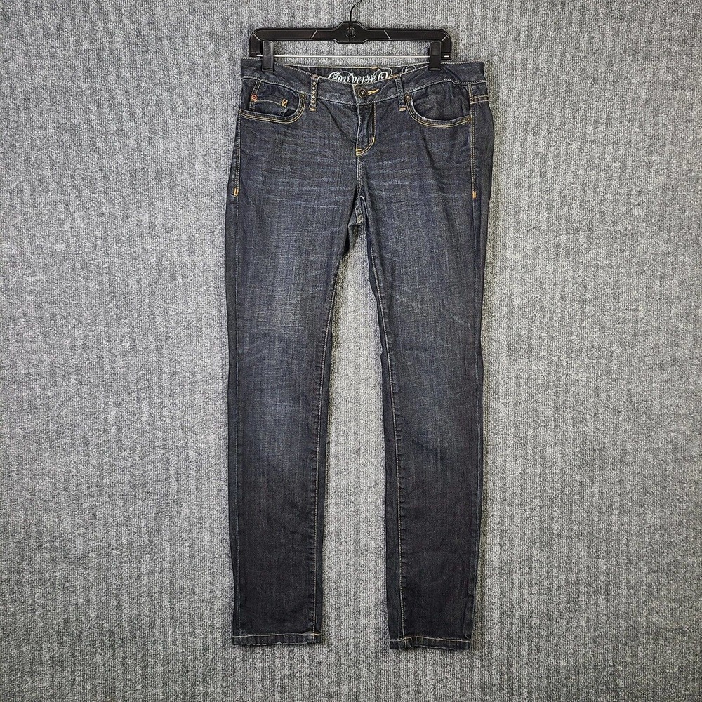 Converse The Skinny One Star Women's Premium Denim Size 12 Dark Blue Jeans